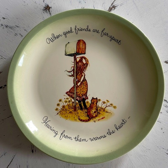 VINTAGE Holly Hobbie Collector Plate - Picture 1 of 6